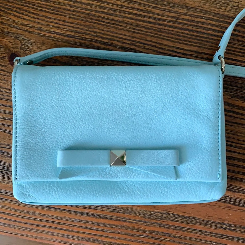 EUC Kate Spade leather bow crossbody